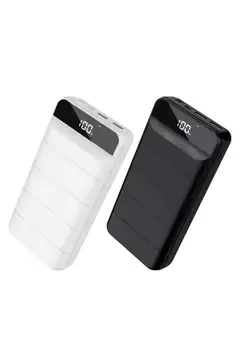 Hızlı Taşınabilir 50.000 Mah Powerbank Led Ekran Android ve İOS Uyumlu Yeni Nesil