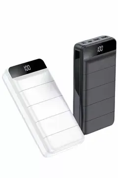 Powerbank 50.000 Mah Dijital Göstergeli Taşınabilir 4 Portlu Hızlı Powerbank Yeni Nesil
