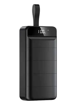 Powerbank 50.000 Mah Dijital Göstergeli Taşınabilir 4 Portlu Hızlı Powerbank Yeni Nesil