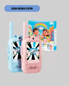 Uzun Menzilli Video Walkie Talkie Eğitici ve Eğlenceli Oyuncak