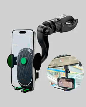 Dikiz Aynasına Takılan Telefon Tutucu Ayarlanabilir Çok Yönlü Araç Aksesuarı Yeni Nesil