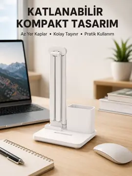 Ev ve Ofis İçin Fonksiyonel Masa Lambası | Enerji Tasarruflu Çok Yönlü Kullanım Yeni Nesil