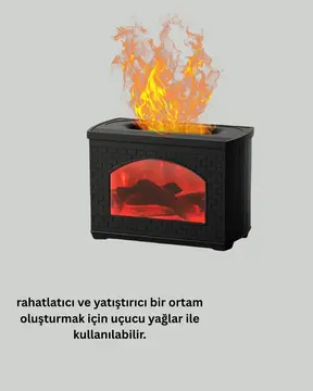 USB Güçlü Ultrasonik Hava Nemlendirici Sessiz Çalışan 270 ml Difüzör