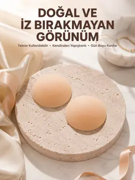 Silikon Göğüs Ucu Kapatıcı Kendinden Yapışkanlı Tekrar Kullanılabilir