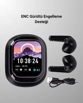 Dokunmatik Kontrollü Bluetooth Kulaklık – Pods Fine Uyumlu
