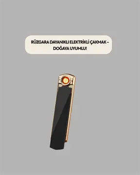 Kamp ve Dış Mekanlara Uygun Elektronik Çakmak – Güçlü Batarya Çevre Dostu Yeni Nesil