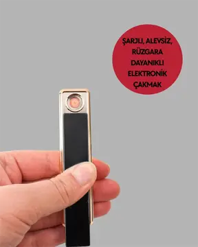 Kamp ve Dış Mekanlara Uygun Elektronik Çakmak – Güçlü Batarya Çevre Dostu Yeni Nesil