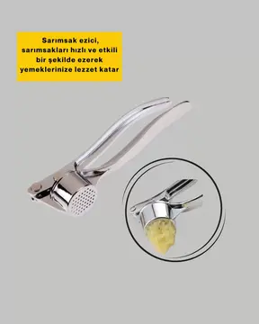 Sarımsak Presi Kolay Temizlik ve Yüksek Basınçlı Ezme