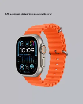 S8 Ultra Akıllı Saat ve Bluetooth Kablosuz Kulaklık 2’li Set Yeni Nesil