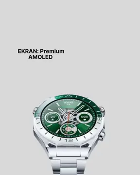 Premium Amoled Akıllı Saat GPS Harita Desteği Bluetooth Arama Sağlık Takipli Yeni Nesil