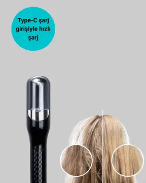 RH-6668 Taşınabilir Şarjlı Saç Kesme Makinesi Elektrikli Kişisel Bakım Aleti Yeni Nesil