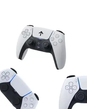 Kablosuz PS5 Oyun Kumandası Hızlı Tepki ve Ergonomik Tutuş Yeni Nesil