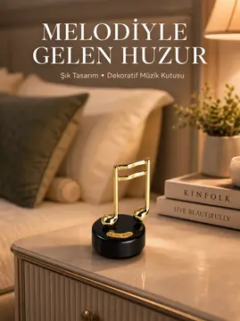 Nota Figürü Müzik Kutusu Melodious Model Yeni Nesil