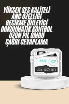 Oyuncu Kulaklığı Yeni Mekanik Kablosuz Kulaklık İos Android Uyumlu Yeni Nesil