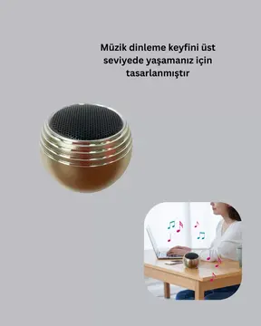 Cep Boy Bluetooth Hoparlör Güçlü Ses Çıkışı TWS Destekli Yeni Nesil
