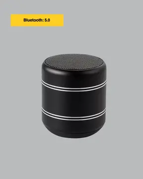 Taşınabilir Silindir Tasarım Bluetooth 5.0 Hoparlör Yüksek Bas Performanslı Yeni Nesil