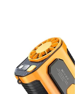 Taşınabilir USB Şarjlı Turbo Fan – 3 Modlu Soğutma Hafif & Kompakt
