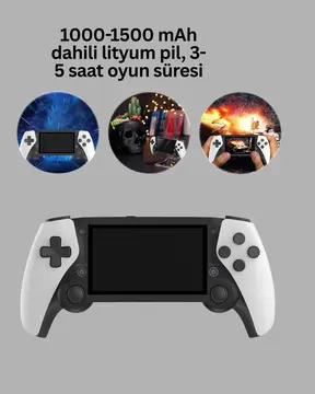 64GB Hafızalı Emülatör Destekli Oyun Konsolu Yeni Nesil