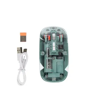 Çift Mod Bağlantılı Kablosuz Mouse Bluetooth ve USB Alıcılı Yeni Nesil