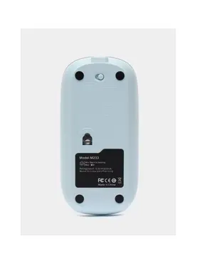Bluetooth 5.2 Destekli Mavi Pilli Kablosuz Mouse Yeni Nesil