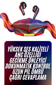 Bluetooth Kulaklık HD Ses Kaliteli Işıklı Metal Kasa Ios Android Uyumlu Mikrofonlu Yeni Nesil