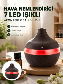 Prizden Çalışan Sessiz Ultrasonik Hava Nemlendirici Difüzör Yeni Nesil