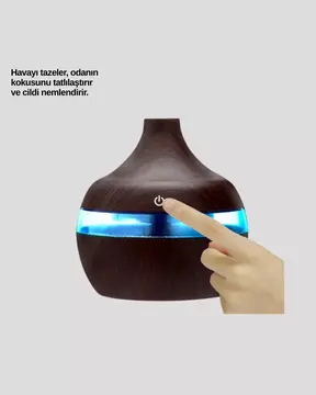 Prizden Çalışan Sessiz Ultrasonik Hava Nemlendirici Difüzör Yeni Nesil