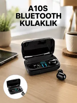 TWS A10s Bluetooth 5.0 Kulaklık – Yüksek Ses Kalitesi Ergonomik Uzun Pil Ömürlü Yeni Nesil