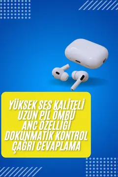 Beyaz Android ve İOS Uyumlu Yüksek Performanslı Uzun Pil Ömrü Yeni Nesil