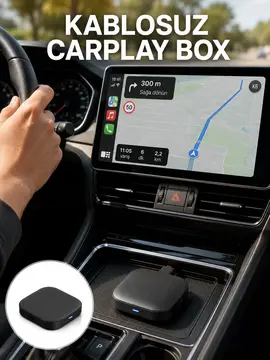 Bluetooth 5.0 Kablosuz Android Auto Araç İçi Adaptör Yeni Nesil