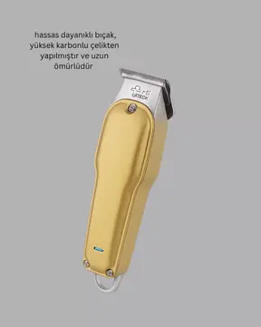 USB Şarjlı Saç Sakal Kesme Makinesi Hassas Detay Kesim İçin Yeni Nesil