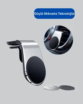 Güçlü Mıknatıslı Araç İçi Telefon Tutucu – Evrensel Uyum Yeni Nesil