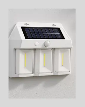 Dış Mekan Solar Duvar Lambası – 120° Hareket Algılama 3 Işık Modu Yeni Nesil