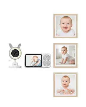 Karşılıklı Sesli Bebek Kamerası 4x Zoom Sıcaklık Sensörlü Yeni Nesil