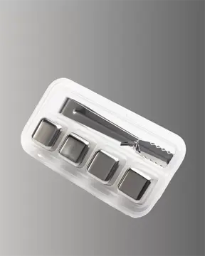 Çevre Dostu Metal Buz Küpü ve Kullanışlı Klips Seti Yeni Nesil