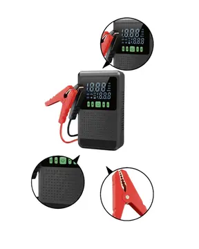 Taşınabilir Araç Akü Şarj Takviye Cihazı 150 PSI Dijital Kompresör Yeni Nesil