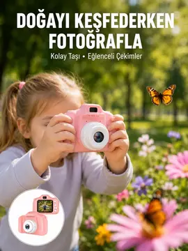 Mini HD Video Kamera Fotoğraf Çekimli Şarj Edilebilir Bataryalı Genişletilebilir Hafızalı Yeni Nesil