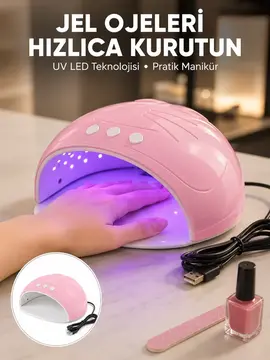 Ultraviyole LED Oje Kurutma Makinesi USB Kablolu Yeni Nesil