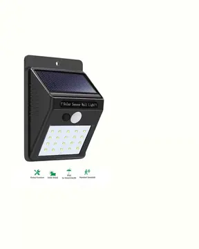 Su Geçirmez 20 LED Solar Aydınlatma | Dış Mekan için PIR Hareket Sensörü ile Akıllı Işık Yeni Nesil