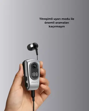 Dijital Ekranlı Bluetooth Kulaklık – Titreşimli Bildirim 25 Saat Kullanım Yeni Nesil