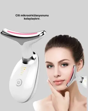 7 Renkli LED Cilt Yenileyici Masaj ve Bakım Cihazı Yeni Nesil