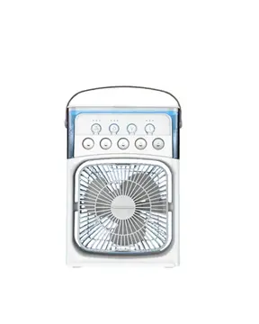 Spreyli Mini Masaüstü Fan | 500ML Su Hazneli 3 Kademeli Soğutucu Yeni Nesil