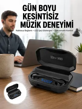 Gaming Kulaklık Bluetooth 5.2 Kablosuz Kulakiçi Rgb Işıklı Çift Mikrofonlu Yeni Nesil
