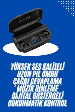 Gaming Kulaklık Bluetooth 5.2 Kablosuz Kulakiçi Rgb Işıklı Çift Mikrofonlu Yeni Nesil