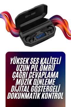 Çağrı Cevaplayabilen Akıllı Saat 5.2 Bluetooth Bağlantılı Gaming Kulaklık Yeni Nesil