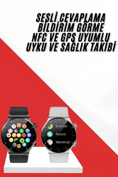 Çok Fonksiyonlu Akıllı Saat Bluetooth Bağlantılı Çağrı Cevaplayabilen Uzun Pil Ömrü Yeni Nesil