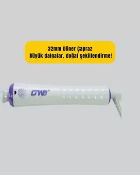Hızlı Isınan Kompakt ve Güvenli – Tüm Saç Tiplerine Uygun Kıvırma Cihazı Yeni Nesil