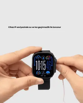 AMOLED Akıllı Saat Bluetooth Arama Su Geçirmez Yeni Nesil