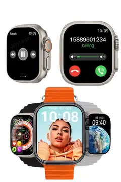 Akıllı Saat Çok Fonksiyonlu Unısex Sosyal Medya Girişli Bluetooth Bağlantılı Yeni Nesil