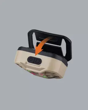 Şarjlı Wave Sensörlü LED Kafa Feneri Outdoor Kullanım Yeni Nesil